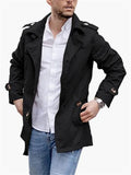 Men's Spring Autumn Relaxed Windbreaker Coats