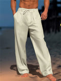 Men's Pure Color Summer Trousers for Holidays