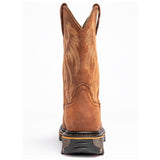 Unisex Low Heel Western Vintage Cowboy Boots