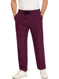 Men's Solid Color Stylish Corduroy Straight-leg Pants