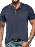 Summer Cotton Blend Sports Cozy Breathable Shirt for Men