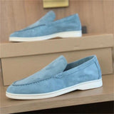 Summer Breathable Comfy Rubber Sole Men's Slip-on Flats