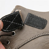 Men's Summer Breathable Hollow Out British Thick Sole Shoes