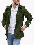 Men's Spring Autumn Relaxed Windbreaker Coats