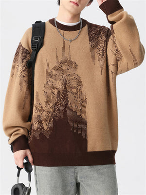 Men's Popular Casual Streetwear Long Sleeve Sweaters