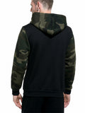 Camouflage Thicken Warm 100% Cotton Long Sleeve Hoodies for Men