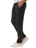 Men's Loose Fit Straight-Legs Drawstring Yoga Sport Trousers