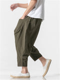 Casual Wide Leg Japanese Fisherman Pants