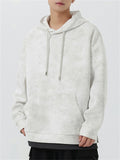 Men's Fake Two Pieces Oversized Basic Hoodies