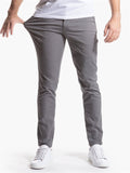 Men's Fashionable Mid-Rise Slim Fit Trousers