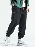 Men's Fashion Corduroy Drawstring Ankle-tied Trousers