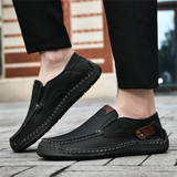 Men's Fashion Slip On Handmade Leather Flats