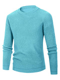 Men's Autumn Round Neck Long Sleeve Casual Bottoming Sweater