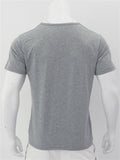 Men's Daily Simple Round Neck Slim Fit Summer T-shirts