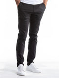 Men's Fashionable Mid-Rise Slim Fit Trousers