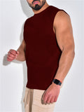 Men's Sports Round Neck Breathable Running Vest