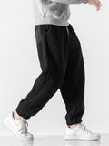 Men's Winter Trend Large Size Faux Woollen Sweatpants