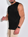 Men's Sports Round Neck Breathable Running Vest