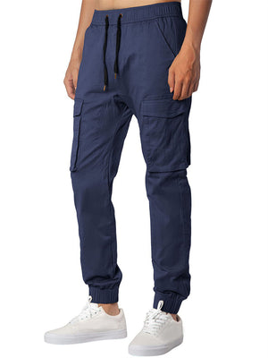 Spring Autumn Leisure Men's Multi-pocket Cargo Pants