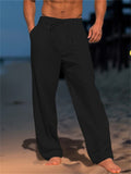 Men's Pure Color Summer Trousers for Holidays