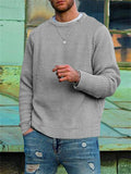 Men's Autumn Round Neck Long Sleeve Casual Bottoming Sweater