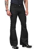 Men's Trendy Mid-Rise Stretchy Flared Pants