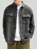 Fashion Japanese Style High Street Button Up Jacket for Men