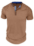 Summer Cotton Blend Sports Cozy Breathable Shirt for Men