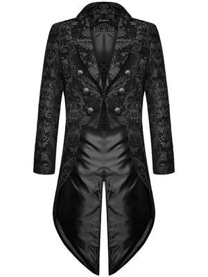 Men's Gothic Steampunk Halloween Cosplay Party Tailcoat