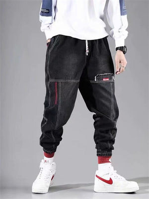 Men's Casual Wide Leg Loose Jeans