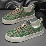 Cloud Embroidery Cozy Cotton Cloth Casual Shoes for Men