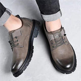 Men's Daily Casual Handsome Thick Sole Office Wear Shoes