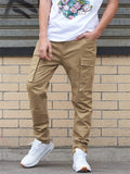 Leisure Cozy Plus Size Men's Multi-pocket Cargo Pants