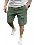 Men's Summer Multi Pockets Cargo Shorts for Outdoor Sport