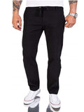 Men's Casual Simple Loose Cotton Sweatpants