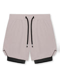 Summer Sports Double-Layer Men's Basketball Shorts