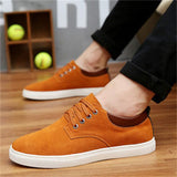 Men's Fashion Trendy Lace Up Flat Suede Shoes