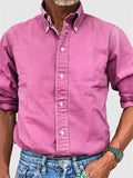 Men's Stylish Long Sleeve Button Down Shirts