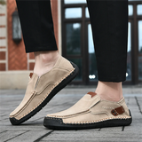 Men's Fashion Slip On Handmade Leather Flats