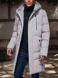 Winter Cotton-padded Jacket Mid-length Down Coat for Men