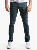 Men's Fashionable Mid-Rise Slim Fit Trousers