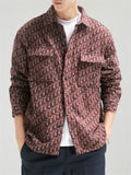 Fashion Japanese Style High Street Button Up Jacket for Men