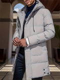 Winter Cotton-padded Jacket Mid-length Down Coat for Men