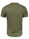 Summer Cotton Blend Sports Cozy Breathable Shirt for Men