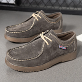 Men's Faux Suede Leather British Style Comfort Shoes