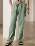 Men's Spring Summer Casual Drawstring Trousers