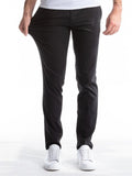 Men's Fashionable Mid-Rise Slim Fit Trousers