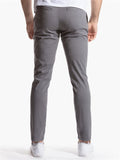 Men's Fashionable Mid-Rise Slim Fit Trousers