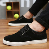 Men's Fashion Trendy Lace Up Flat Suede Shoes