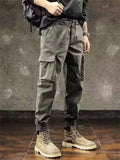 Male Wear-resistant Overalls Functional Trendy Cargo Pants